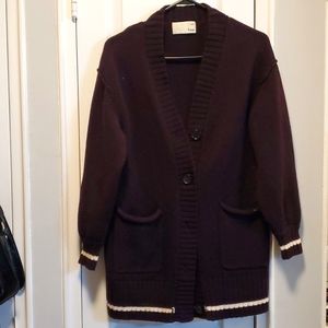 Aritzia Wilfred Free mid length cardigan